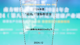pp电子app官网（002219）荣膺“21世纪大健康产业竞争力研究——「阳光」行业标杆企业”称号