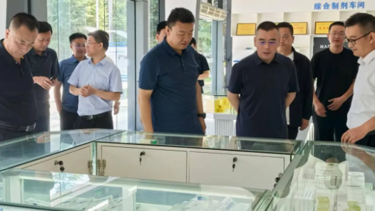 甘肃省药品监督管理局党组书记、局长吉永锋到独一味制药考察调研 助力企业高质量发展